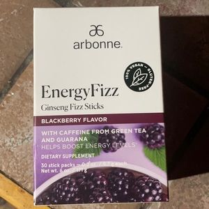 Arbonne fizz blackberry